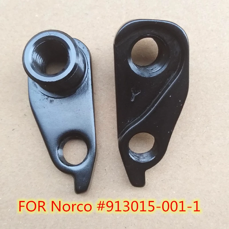 2pc Bicycle gear rear derailleur hanger For Norco #913015-001-1 Aurum Alloy Range Carbon Sight in threads for M12x1.75 Thru Axle