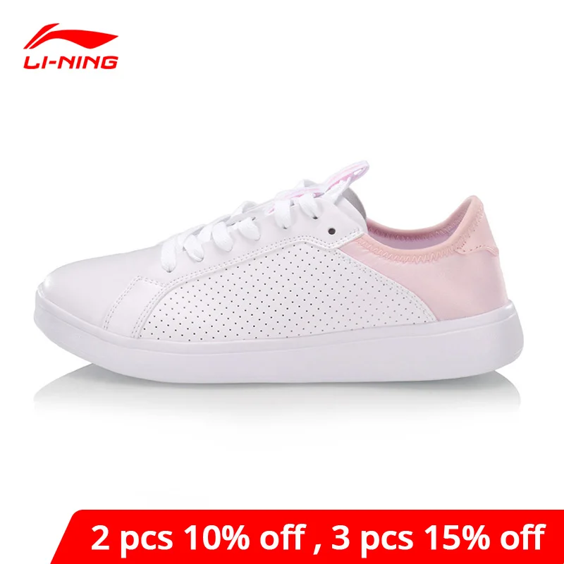 Женские Классические повседневные туфли Li Ning дышащая удобная спортивная обувь li