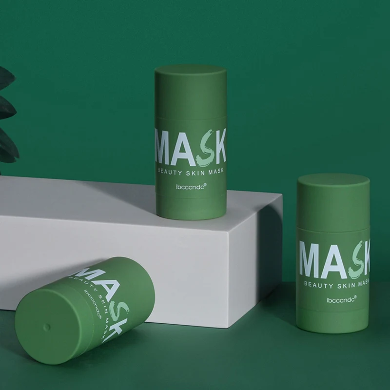 40 г Зелёный чай маття глиняная Маска глубокое очищение кожи уход грязевая маска