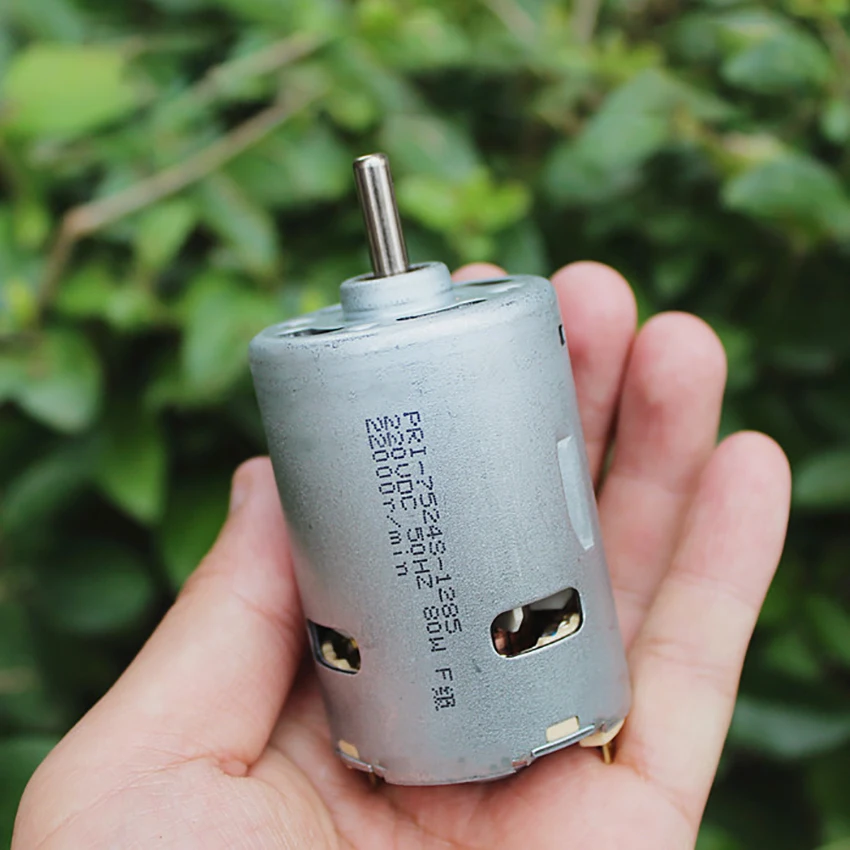 DC220V высокое Мощность двигатель постоянного тока 22000 об/мин 80 Вт высокой мощности