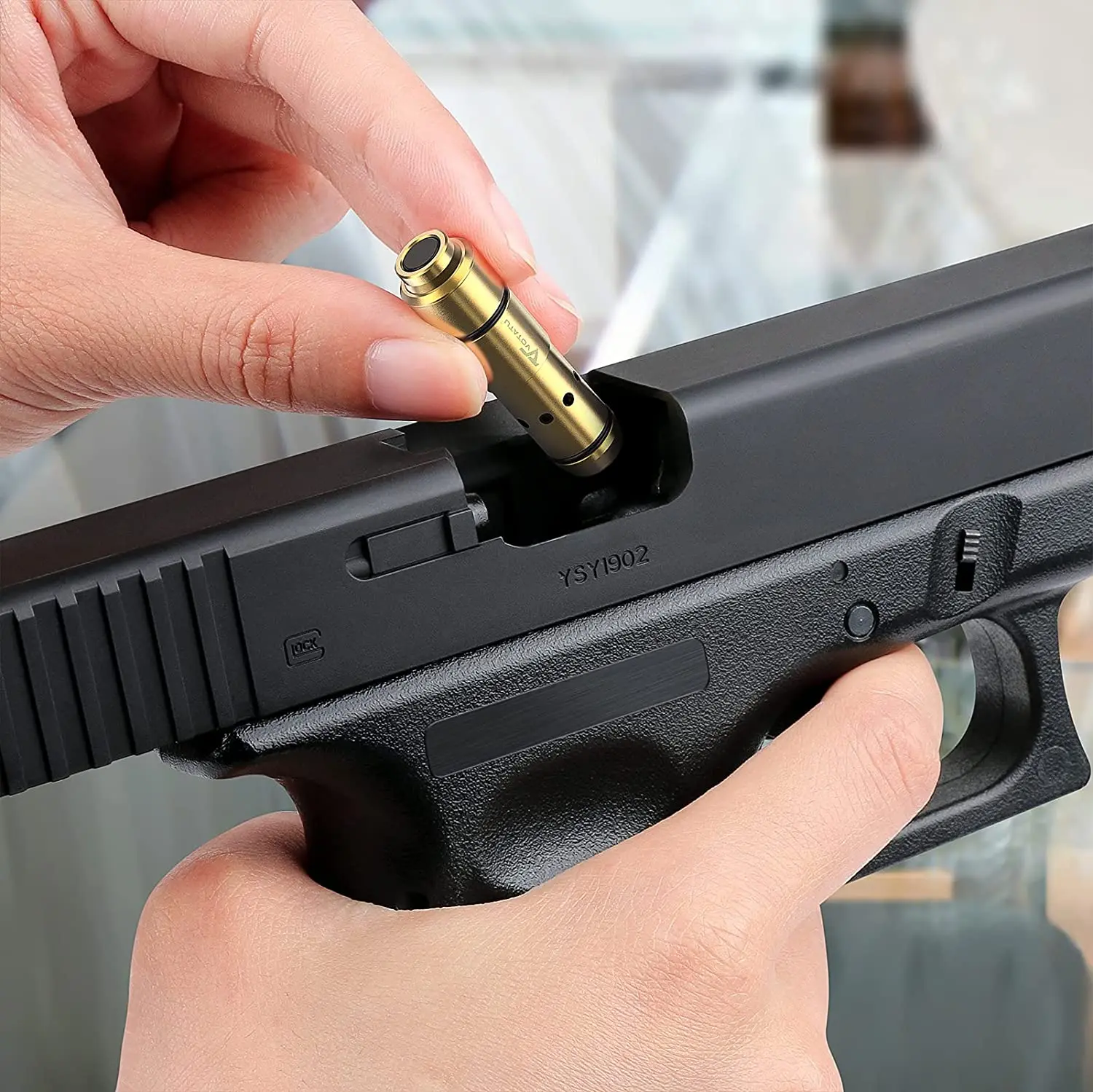 9 мм 380ACP 45ACP Лазерная тренировочная Пуля 9x19 мм. 40s &amp w охотничья стрельба красный