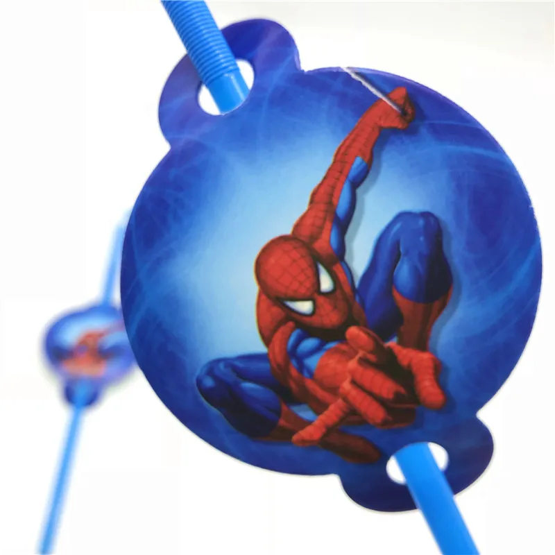 

Spiderman Party Plate Disposable Tableware Set Happy Birthday Cup Super Hero Theme Birthday Party Decoration Kids Supplies Favor