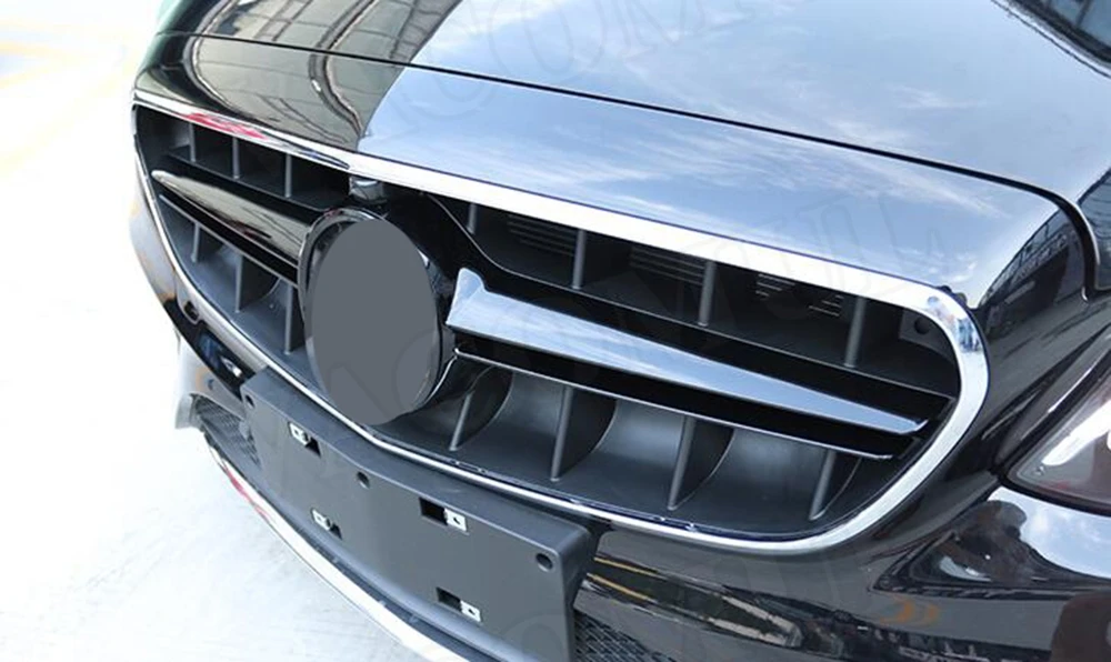 Сетчатая Решетка переднего бампера для Mercedes Benz W213 C238 E200 E250 E300 E320 E350 E53 AMG