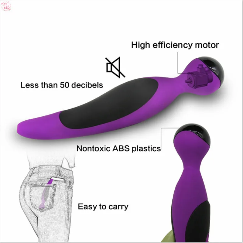 Мощный вибратор для Для женщин USB зарядка AV палочка Волшебная Стимулятор клитора