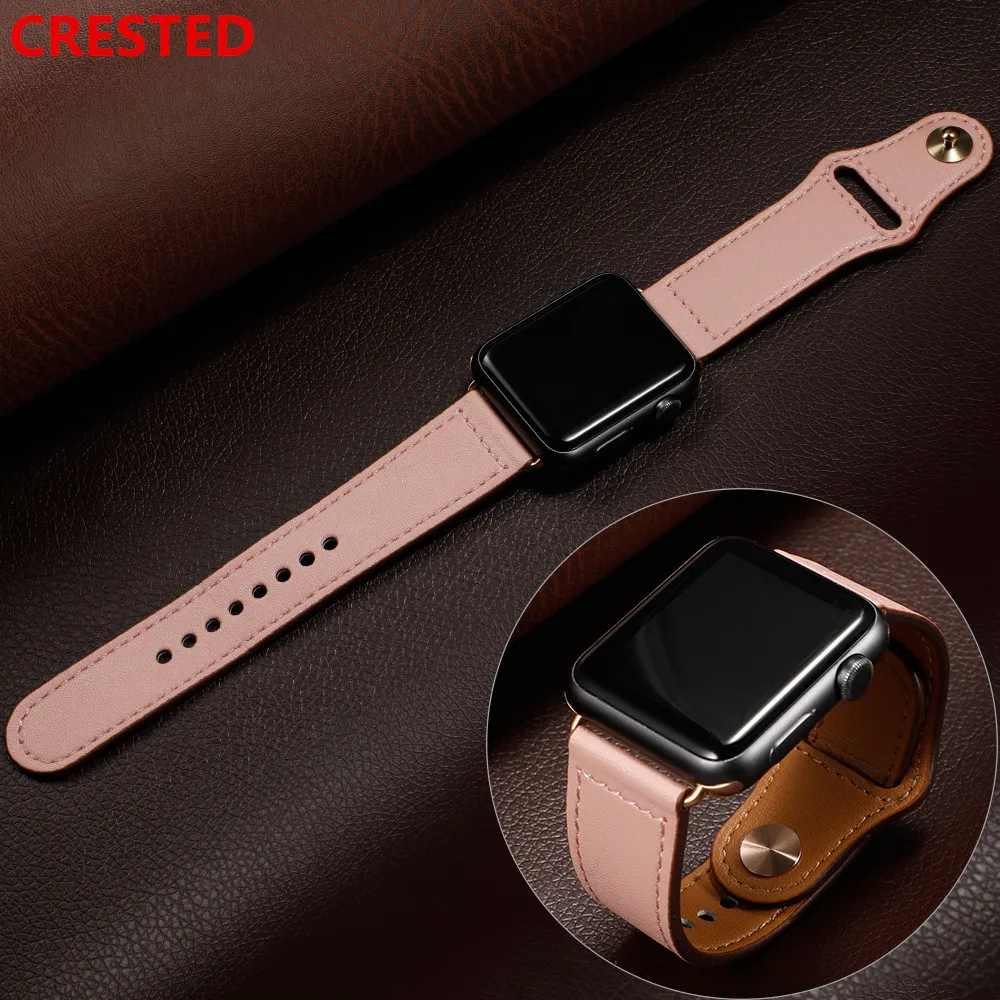 Кожаный ремешок для apple watch pulseira apple watch 5 4 3 band 44 мм/40 мм iwatch band 42 мм/38 мм correa браслет ремешок для часов