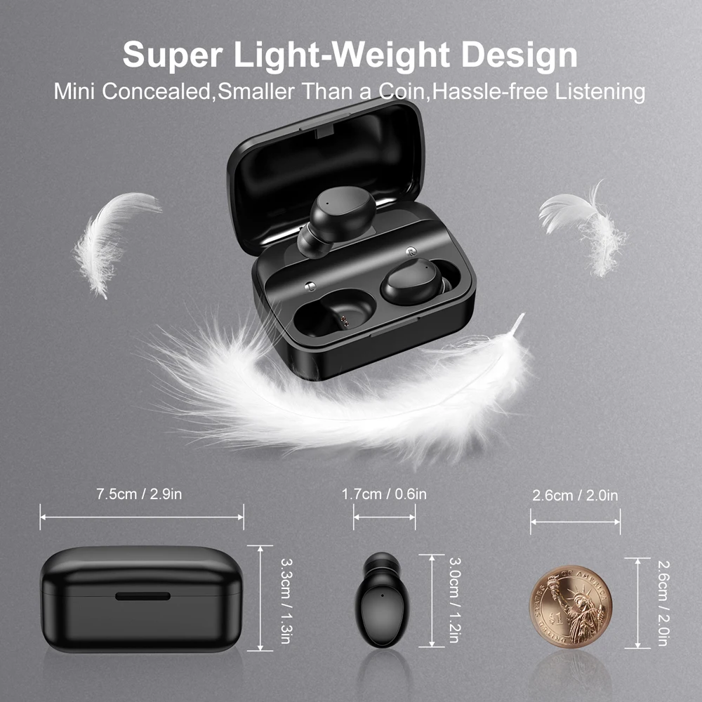 Беспроводные наушники Bee TWS с Bluetooth 5 0 2600 мАч зарядная станция спортивные
