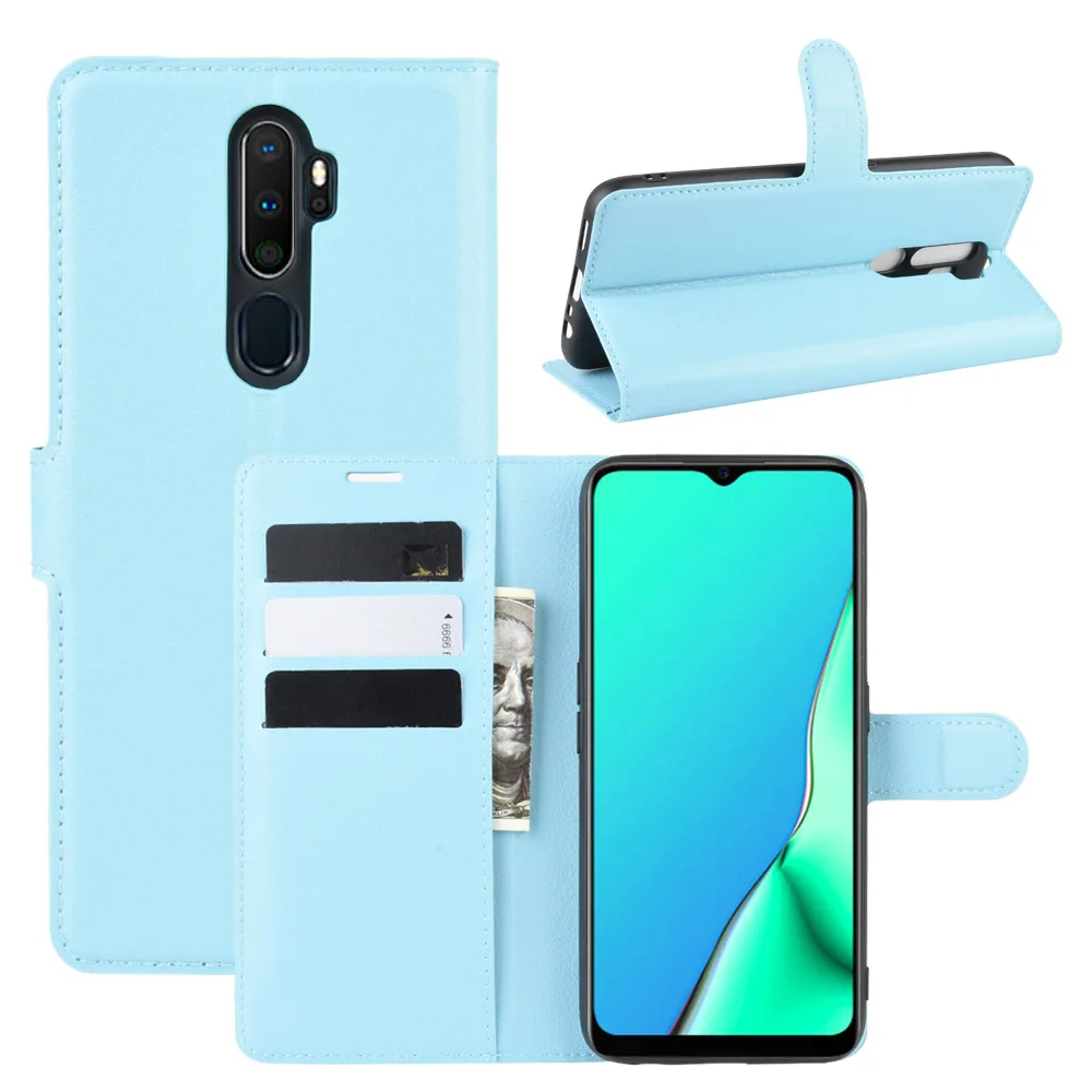 Чехол для OPPO A9 2020 чехол телефона откидной из искусственной кожи чехол-книжка с