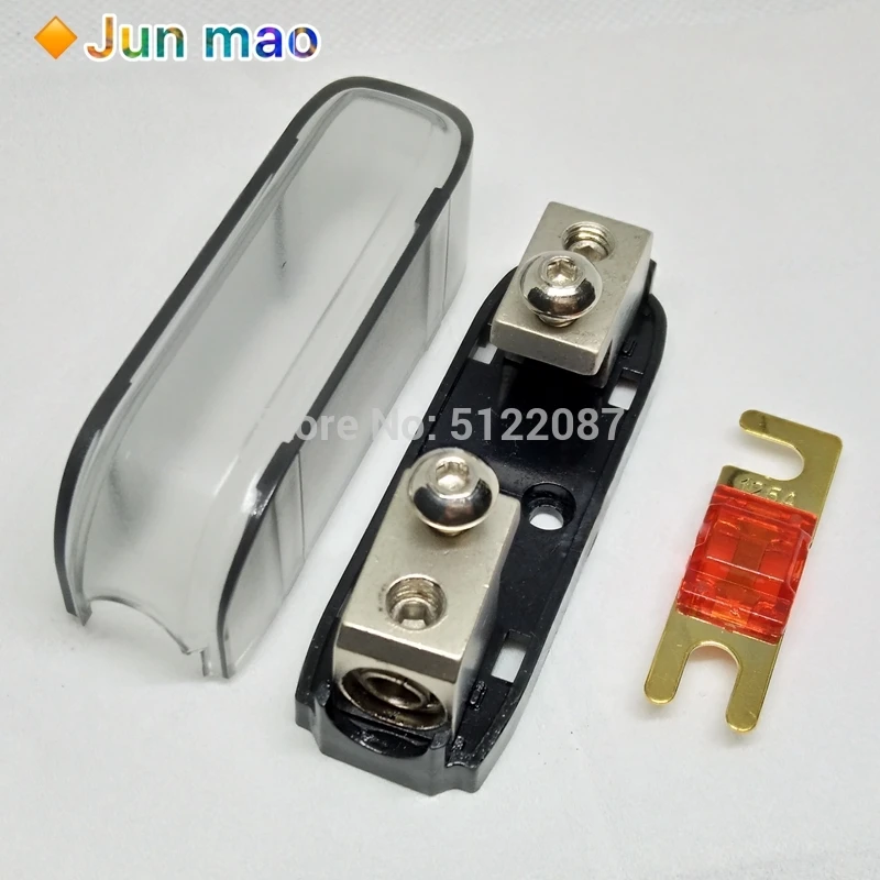 1set Car Audio Auto Mini ANL AFS Fuse Holder Block with 20A 30A 40A 50A 60A 80A 100A 150A 200 MINI 32V Good Quality | Обустройство