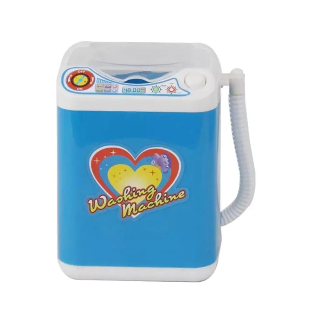 Мини Кисть для макияжа электрическая синяя стиральная машина игрушки ролевые