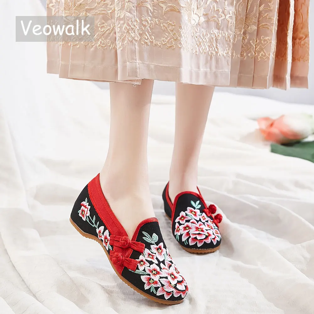 Женские балетки ручной работы Veowalk на плоской подошве женские туфли из