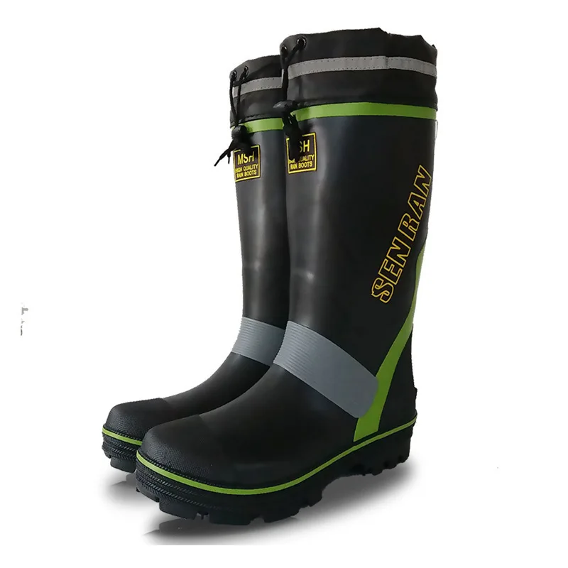 Ботинки мужские водонепроницаемые для рыбалки Нескользящие со светоотражающими