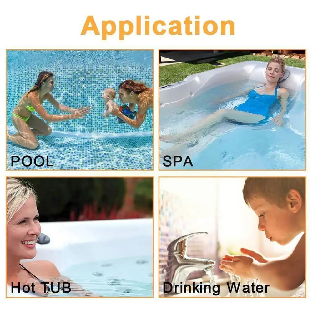 

Бумага для испытания на остаточный хлор S9w3, тест на качество воды в больничном бассейне, полоска с значением остаточной твердости