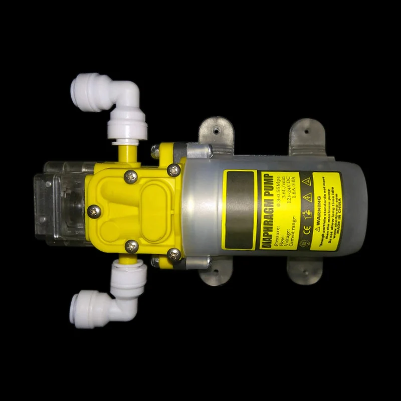 

Миниатюрный мембранный Водяной насос, мембранный самовсасывающий насос высокого давления для очистителя воды, автомойки, 12 В/24 В постоянно...