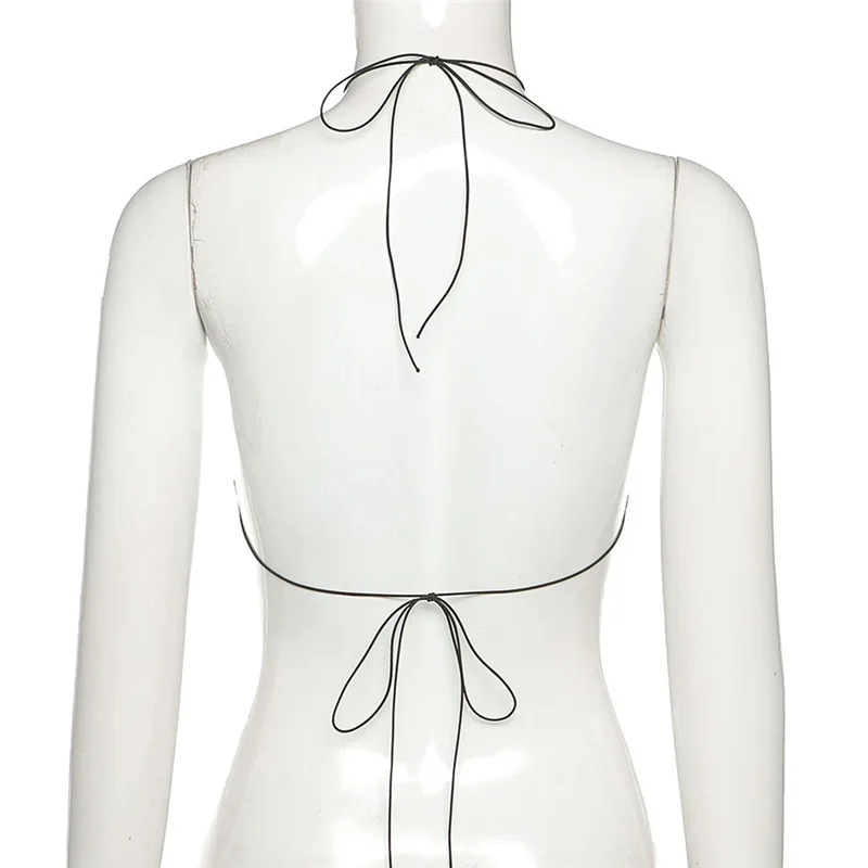 

YICIYA Vintage Sexy Tank Tops 2021 Zebra Print Halter Neck Satin Crop Top Women Black Fashion Summer Sleeveless Bandage Backless