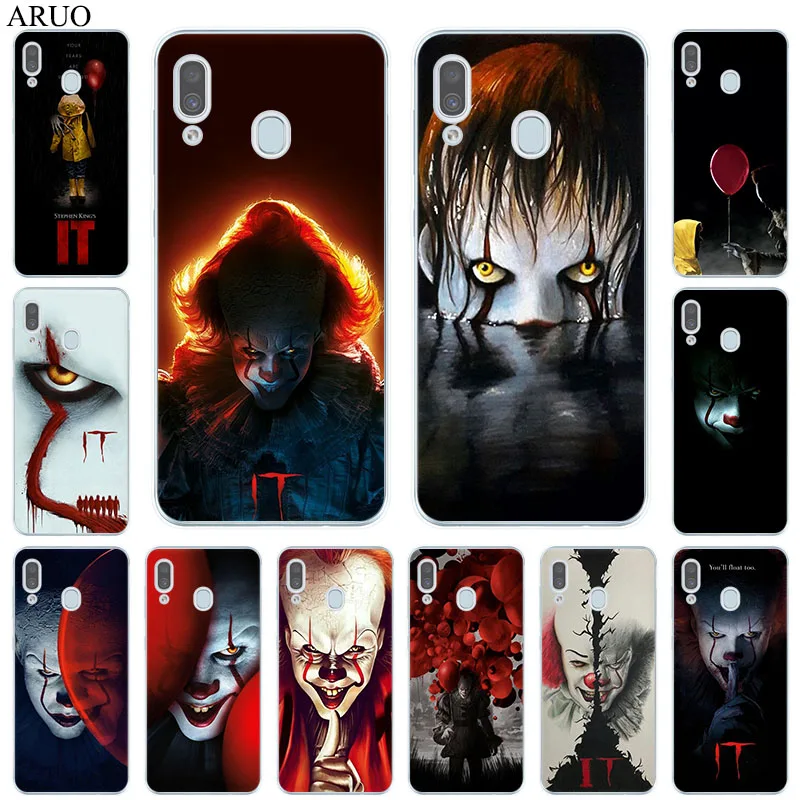 

Horror IT Movie The Clown Soft TPU Phone Case for Samsung Galaxy A51 A71 A41 A31 A21S A11 A50 A70 A42 A20 A32 A40 A12 A10 Cover