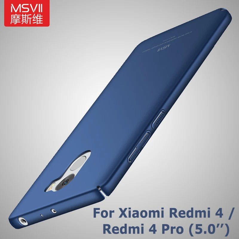 MSVII чехлы для Xiaomi Redmi 4 чехол Pro Чехол Xiomi 4Pro Silm PC Redmi4 5 0&quot|xiaomi redmi 4|redmi 4cover for |