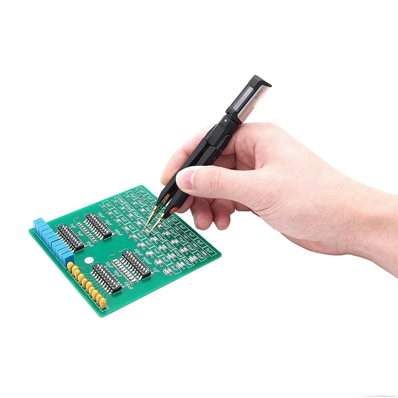 

Digital Mini Tweezers SMD Tester Portable LCR Meter Diode Resistor Capacitor Multimeter Frequency Capacitance Signal Generator