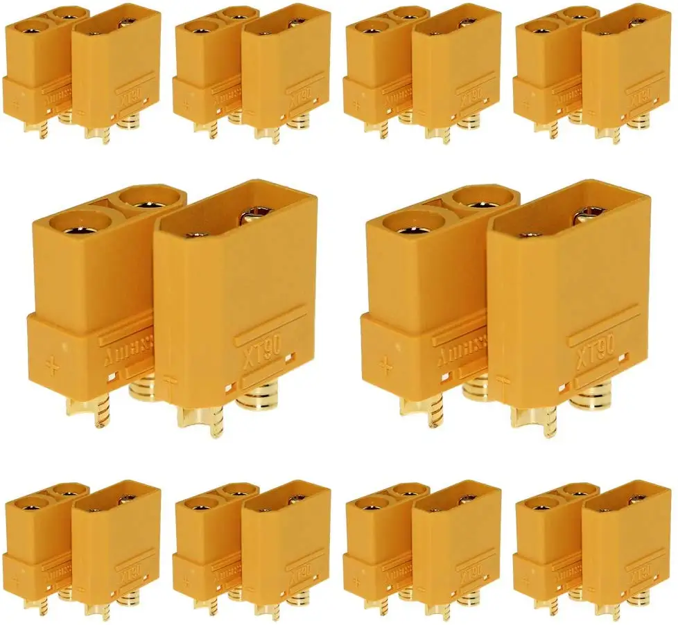 10 пар штепсельные разъемы amass xt90 free g