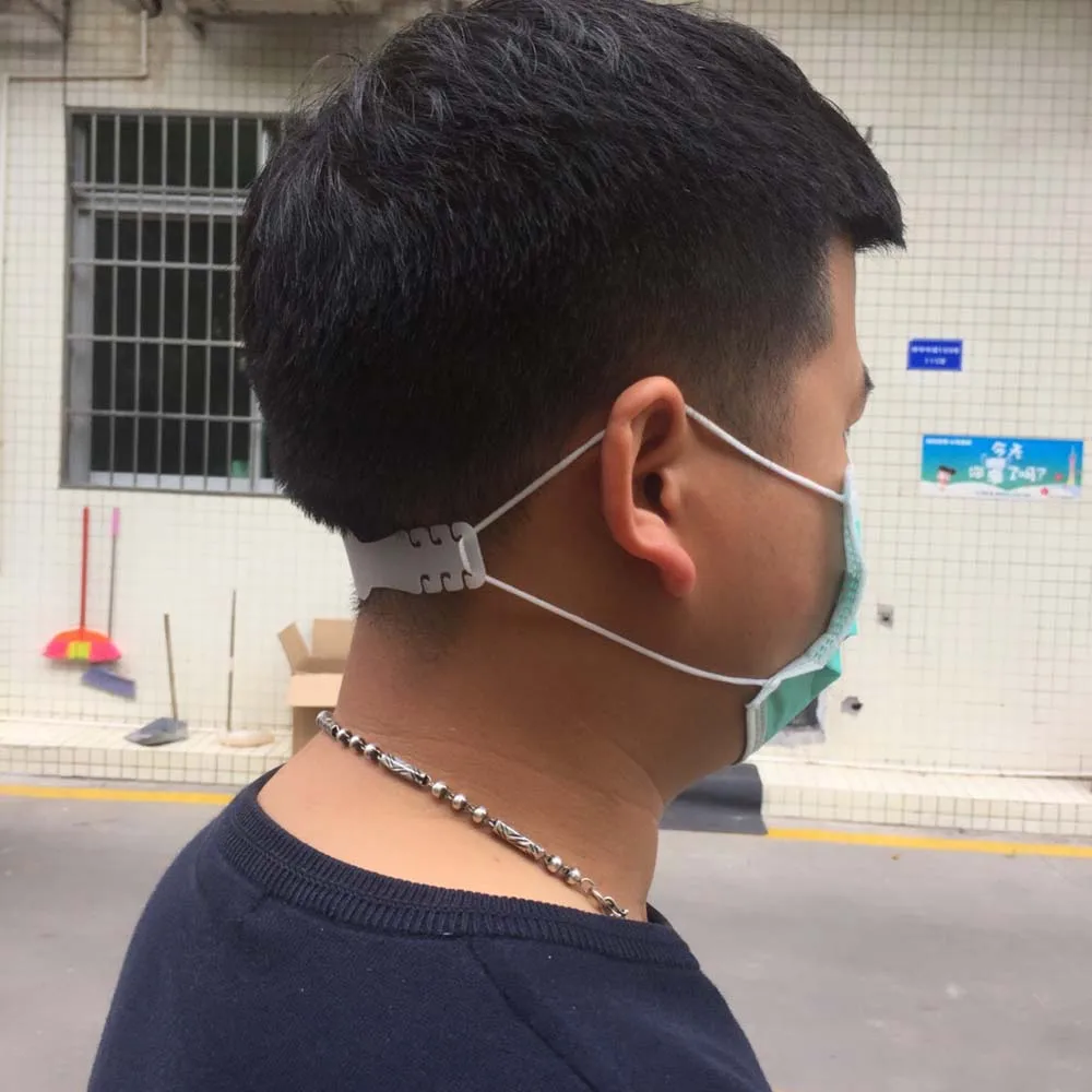 2 шт. пластиковая маска крючок против протечек Регулируемая Маска Пряжка