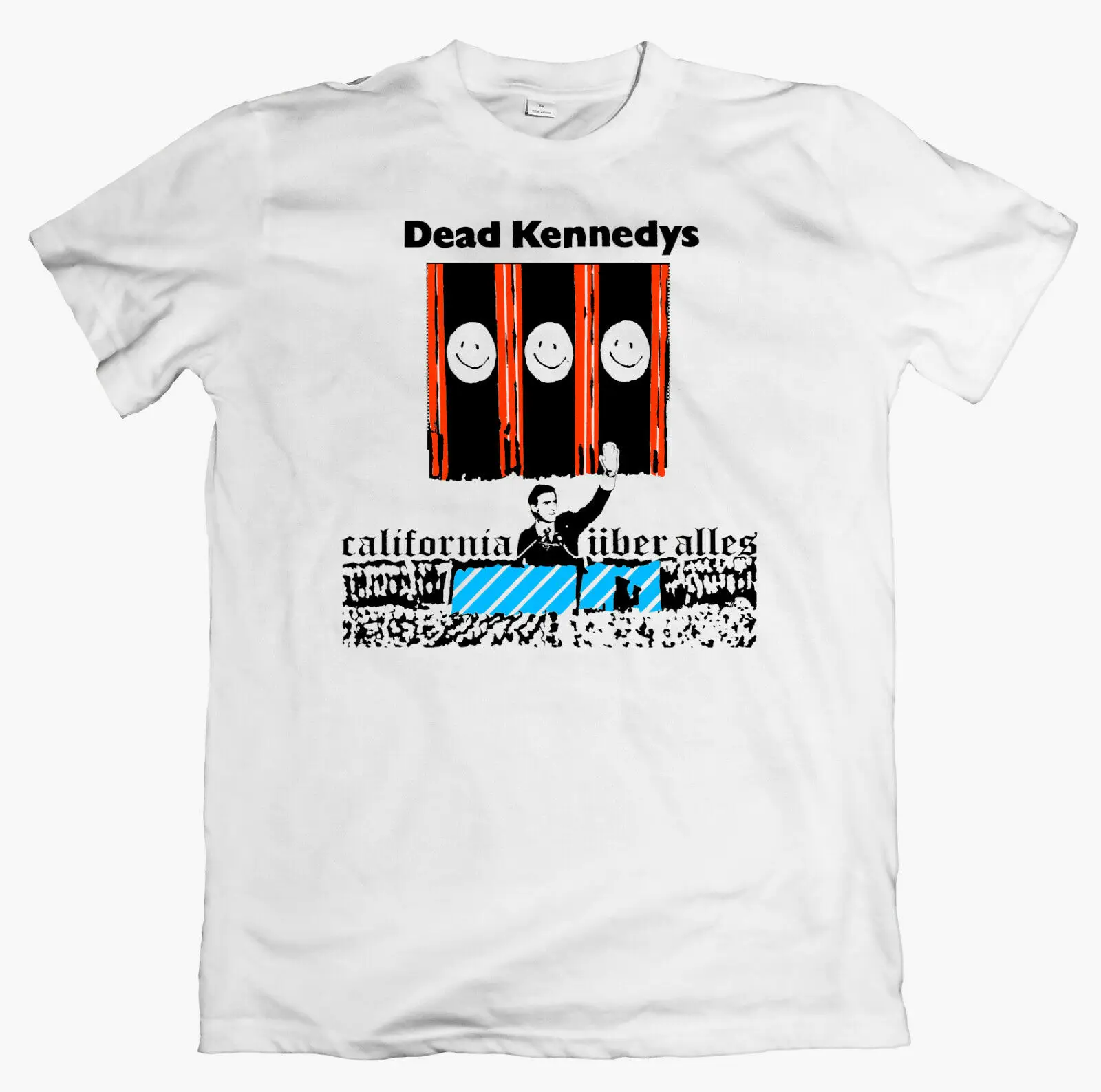 Футболка DEAD KENNEDYS California Uber Alles черный флаг bad brains germs 2020 Высококачественная