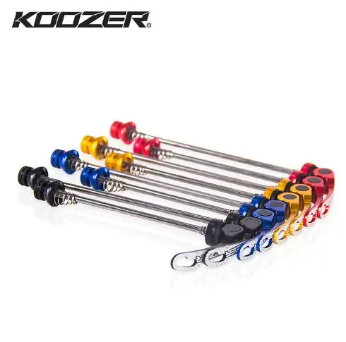 KOOZER 1 пара алюминиевых Велосипедное колесо из сплава шашлыков быстросъемный