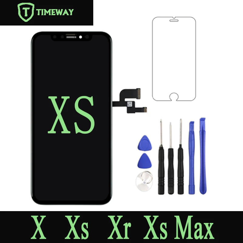 Класс для iPhone XS OEM LCD дисплей IPhone AMOLED TIANMA сенсорный экран с дигитайзером запасные