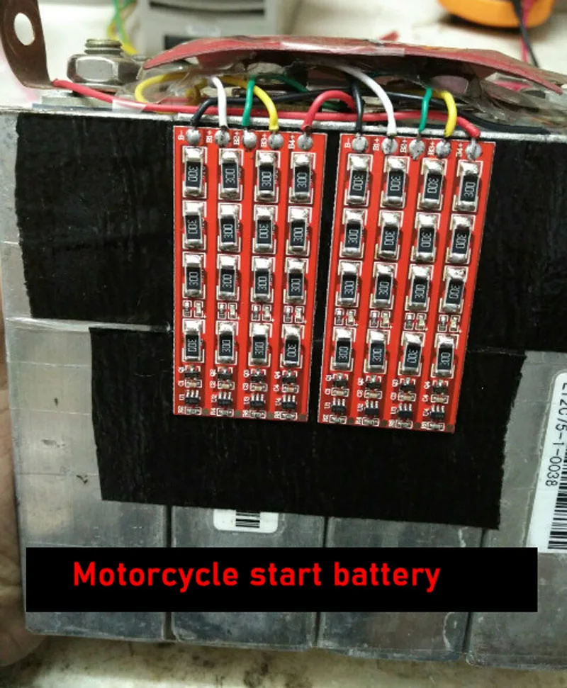 Фосфат железа 1S 2S 3S 4S 3 2 V LiFePo4 защитная балансировочная плата для зарядки 6S 7S 8S 6 mA A