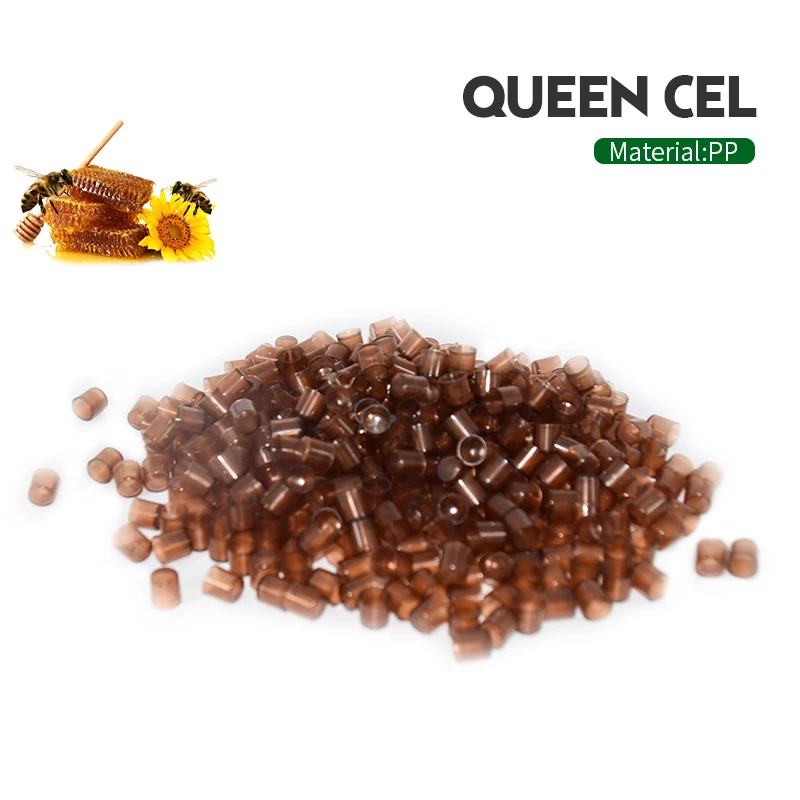 1000 шт. пластиковые чашки для пчеловодства с коричневыми ячейками | Дом и сад