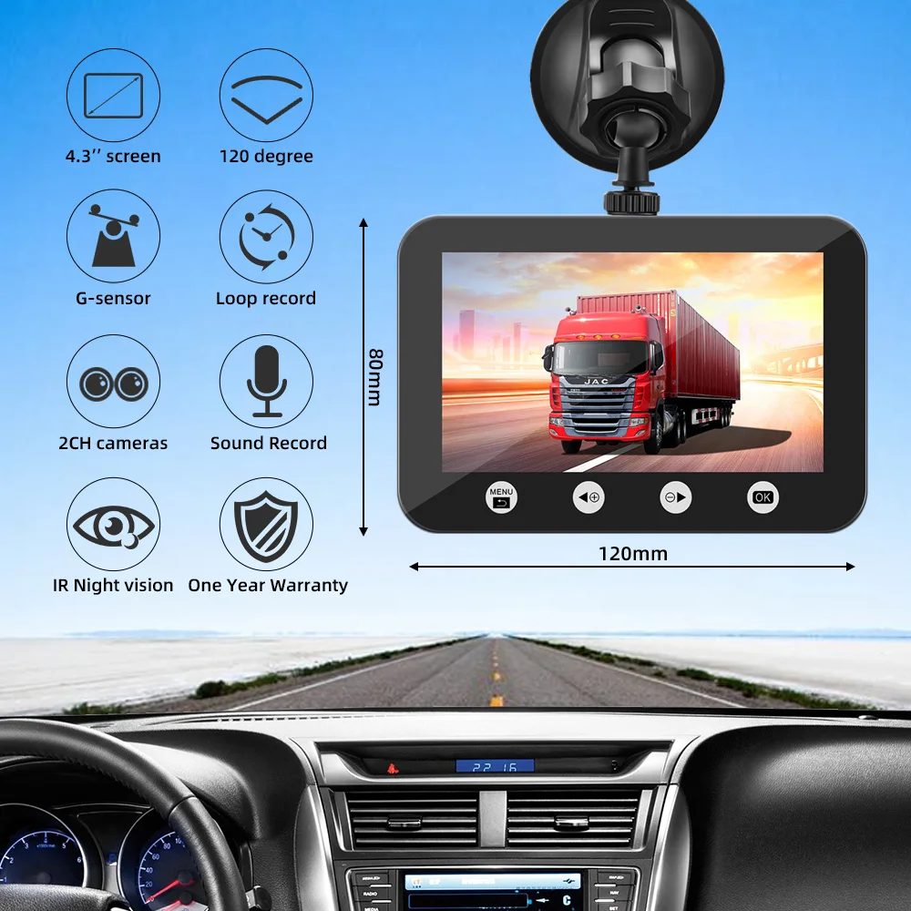 SYS 2 Резервное копирование Камера s Водонепроницаемый ИК Ночное видение грузового