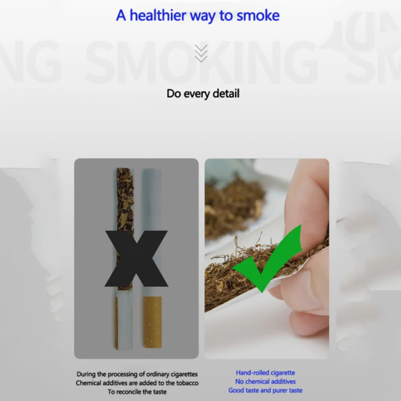 Перезаряжаемая электрическая автоматическая машина для катания сигарет, производитель табака, ролик для создания курительных принадлежностей DIY на.