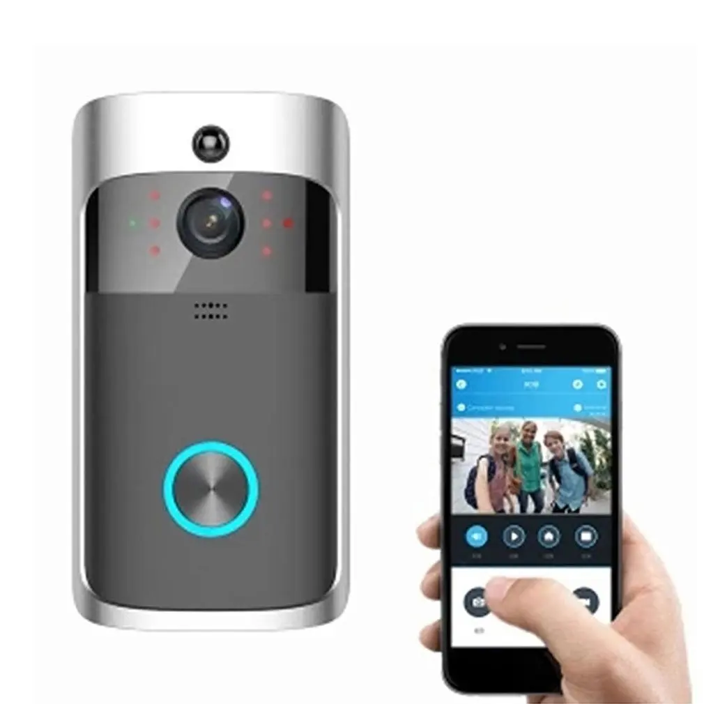 Smart Wireless Phone Door Bell Camera WiFi Video Intercom Ring Doorbell Motion Detection Visual | Безопасность и защита