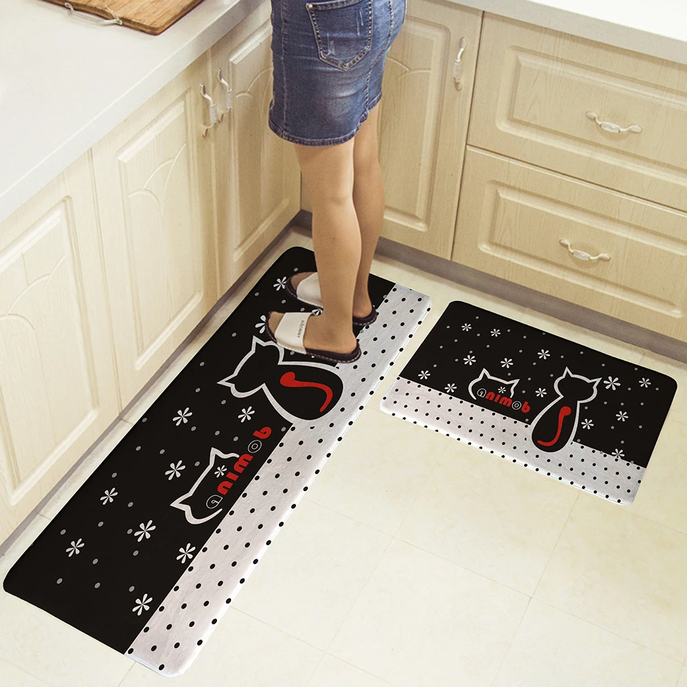 Long Kitchen Mat Bath Carpet Floor Home Entrance Doormat Modern Rug Mats Tapete Absorbent Bedroom Living Room | Дом и сад