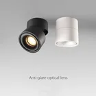 Складной потолочный светильник, 85-240 в перем. Тока, светодиодный потолочный светильник с регулируемой яркостью, вращающийся на 360 градусов, 7 Вт, 10 Вт, 12 Вт, 15 Вт