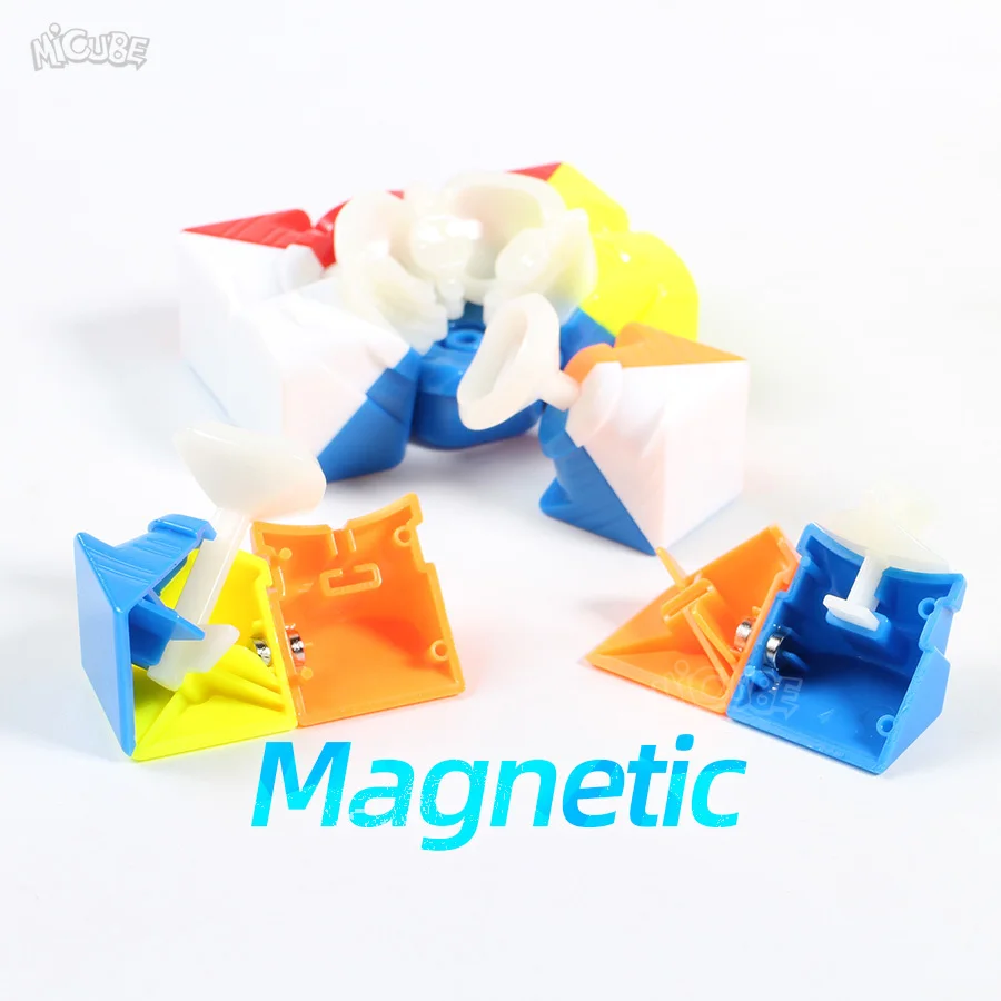 Магнитный куб Magico QiYi MoFangGe WuWei 3x3 магический скоростной профессиональные магниты