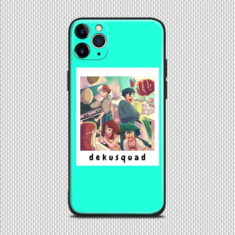 dekusquad boku no hero academia anime for iphone se 6 6s 7 8 plus x xr xs 11 pro max soft silicone phone case cover shell free global shipping