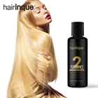 Кератиновое средство для волос hairinque 0%, формальдегидный Кератин для выпрямления и восстановления, сглаживание, уход за волосами без раздражения, 100 мл