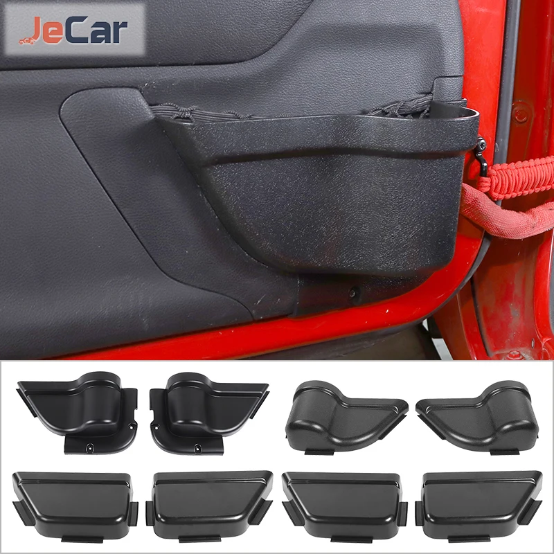 

4 шт., карманы для передней и задней двери автомобиля Jeep Wrangler JK 2011-2017