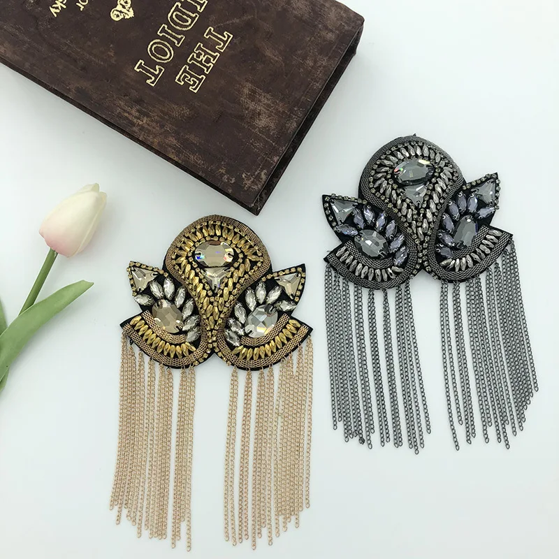 Сделай сам из сплава в виде металлического Ленточки штифт цепи зажимы стиле панк