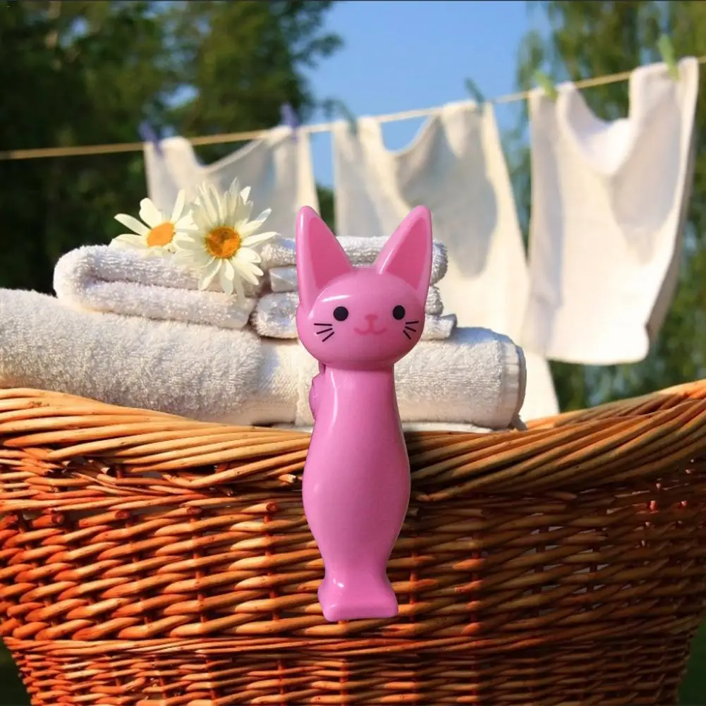 2 в форме кошки прочный Стёганое одеяло Полотенца зажим пляжные Пластик утилиты