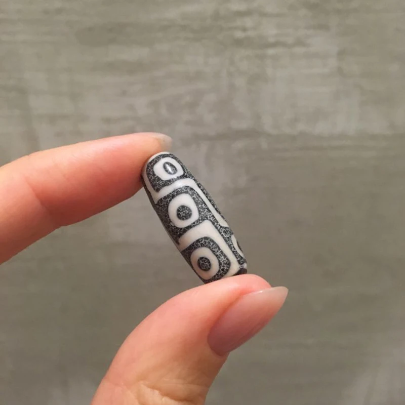 Бусины Из Натурального Тибетский Агат Dzi серые бусины с девятью глазами особым