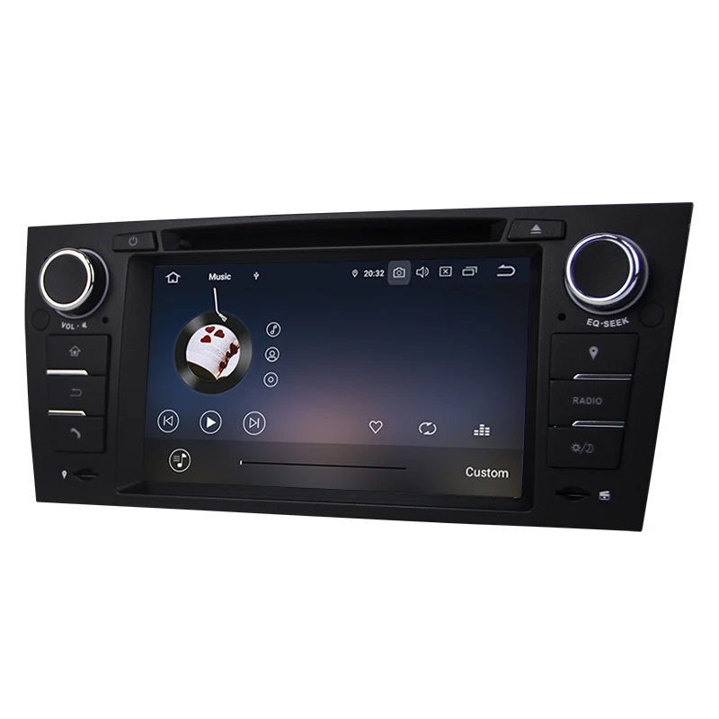 Android 9 0 Восьмиядерный 4G RAM 64G ROM GPS навигация 7 &quotавтомобильный DVD плеер для BMW 3 серии