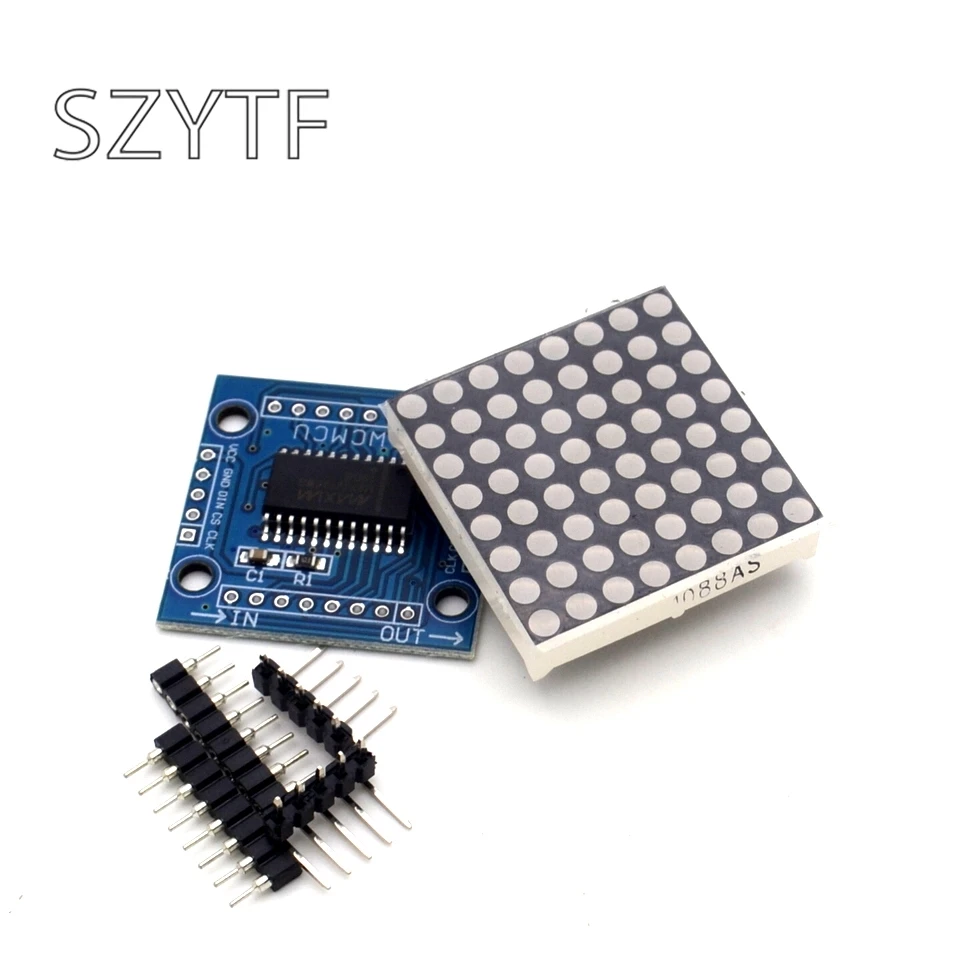 8x8LED Матричный Модуль MAX7219 дисплей модуль DIY MCU управления|module diy|module max7219module display |