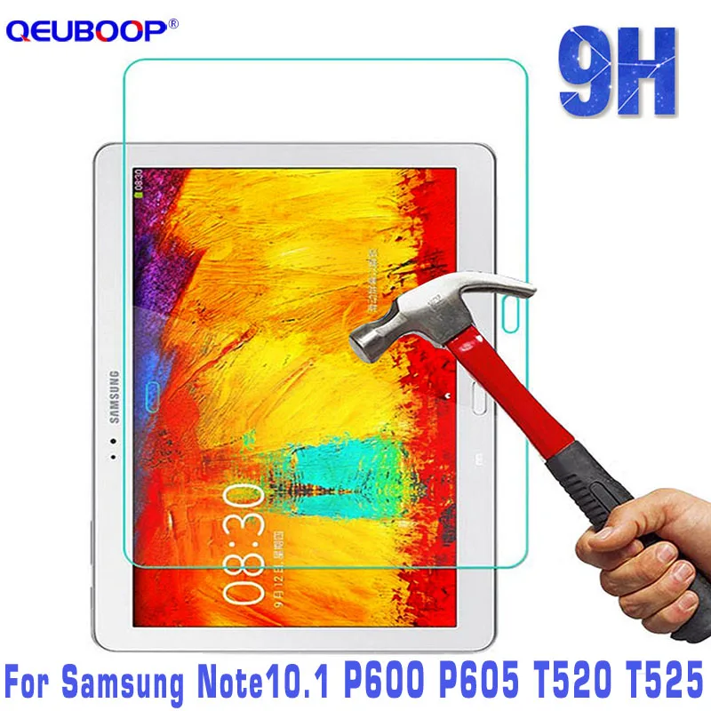 Закаленное стекло для Samsung Tab Note 10.1 P600 SM P601 P605 Защита экрана Galaxy TAB 10 1 дюймов T520 T525