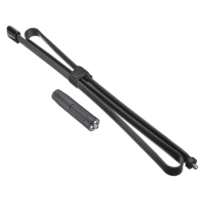 Tactical Antenna ABBREE SMA-Female Dual Band VHF UHF 144/430Mhz Foldable For Baofeng UV-5R UV-82 BF-888S Walkie Talkie Parts