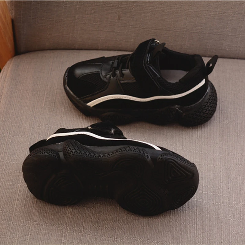 Comyfkids/Детская спортивная обувь; сезон осень-зима; Новинка; модная дышащая сетчатая обувь для мальчиков; детская обувь; нескользящие кроссовки для девочек