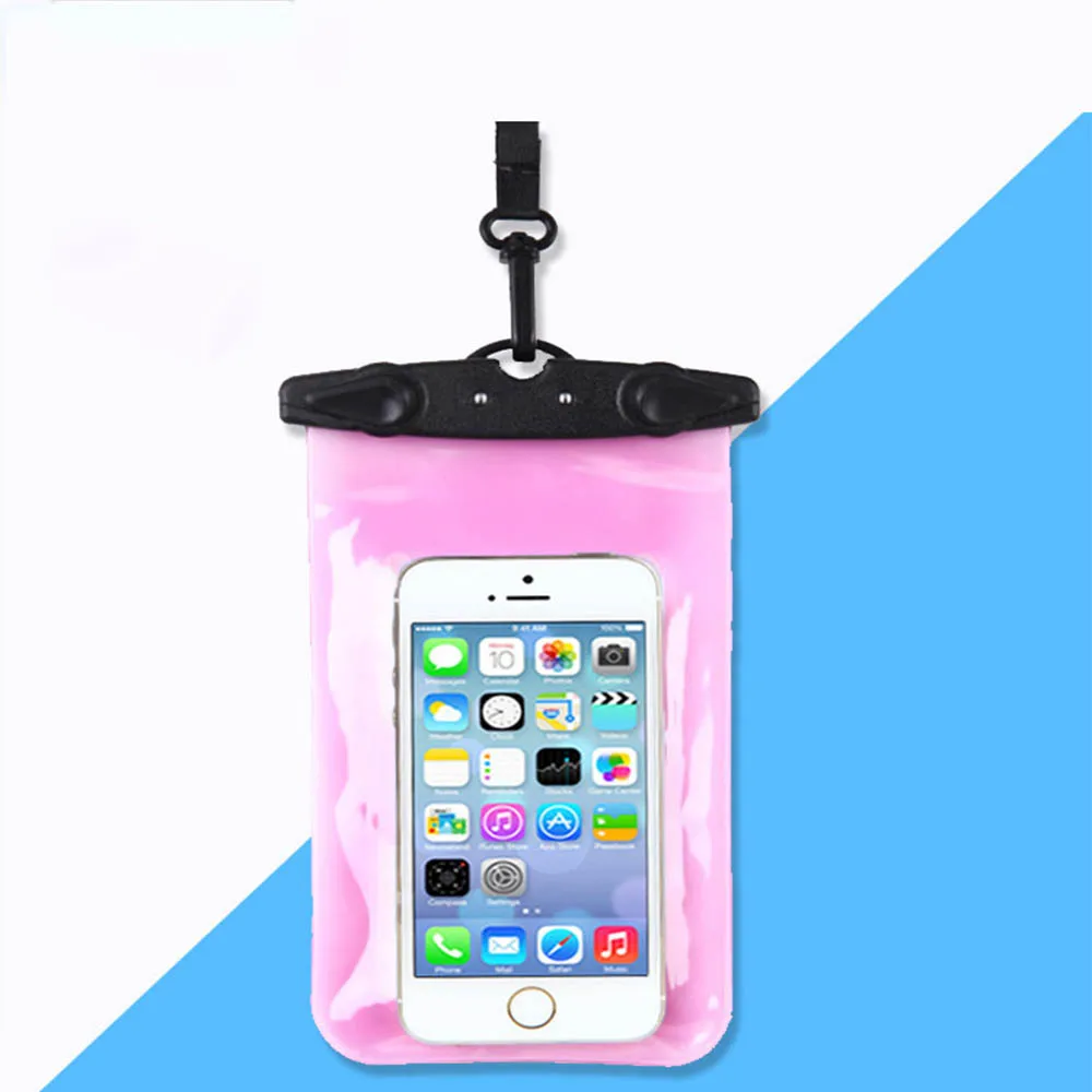 Практичный Прозрачный мобильный телефон водонепроницаемая сумка Универсальный