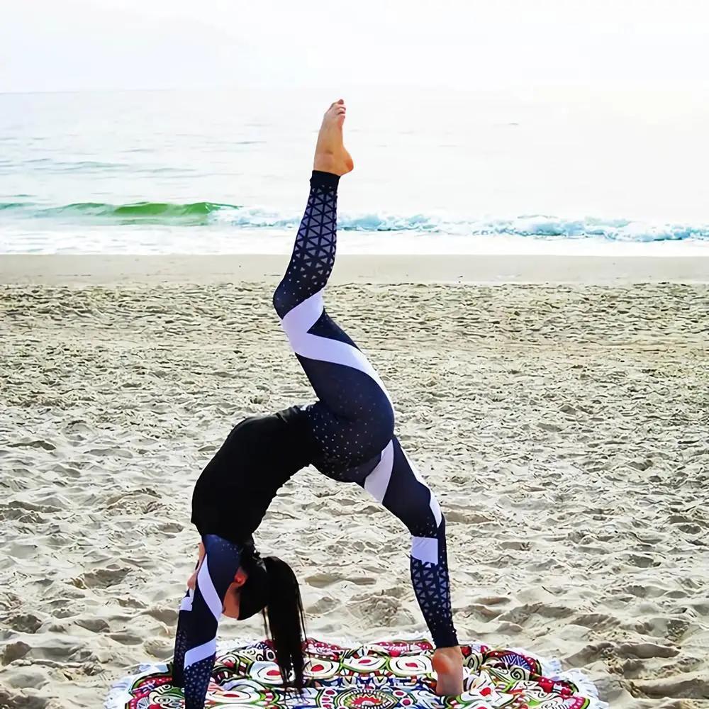 

Women's Polyester Stretch Tights Outdoor Sportswear Breathable Fitness Workout