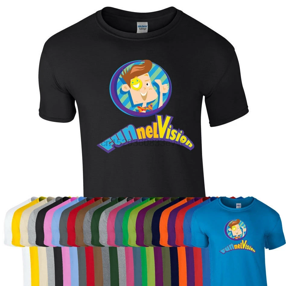 Футболка с воронкой Vision футболка семейная игровая команда Youtuber FGTeeV для детей и