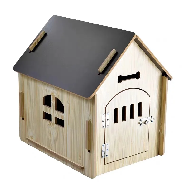 

Medium Dog Kennel Outdoor Waterproof Soft Comfortable Pet House Chew Proof Removable Small Dog Bed Pet Sleeping Mat