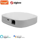 Шлюз Tuya Zigbee Bridge для умного дома, беспроводной хаб для умного дома, приложение для Smart Life, голосовое управление, для Alexa Google Home